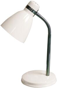 Rabalux Patric stolová lampa 1x40 W biela 4205