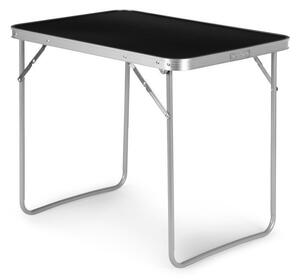 Skladací cateringový stôl 70x50 cm čierny Čierna