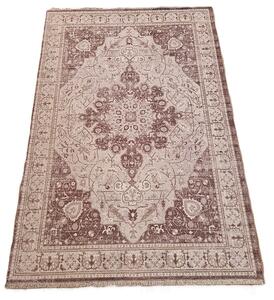 HU Hnedý orientálny obdĺžnikový koberec BANCO NEW P1806 BROWN Rozmer: 60x110 cm