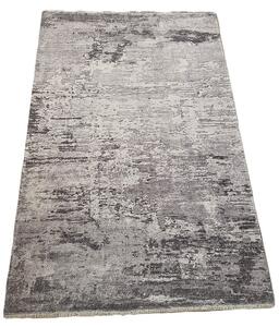 HU Sivý abstraktný obdĺžnikový koberec BANCO NEW P1822 GREY Rozmer: 60x110 cm