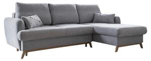 ROHOVÁ SEDACIA SÚPRAVA, textil, svetlosivá MID.YOU - Online Only obývacie izby, Online Only