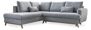 ROHOVÁ SEDACIA SÚPRAVA, textil, svetlosivá MID.YOU - Online Only obývacie izby, Online Only