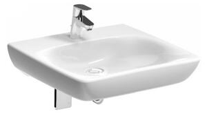 Geberit Selnova Comfort umývadlo 55x55 cm štvorec klasické umývadlo pre zdravotne postihnutých biela 500.187.01.7