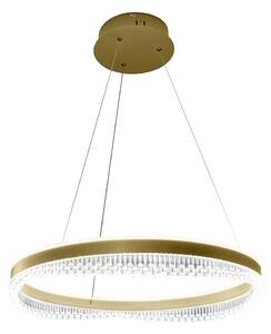 Závesné LED svietidlo Preciosa, 1x LED 52w, 4000k, g