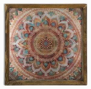 Wallity Nástenný obraz Mandala 33x33 cm viacfarebný