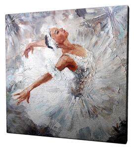 Wallity Obraz na plátne White swan KC012 45x45 cm
