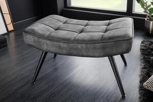 Dizajnová taburetka Scandinavia 40cm šedá