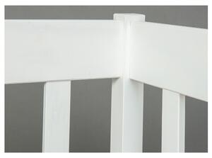 Posteľ WHITNEY biela, 90x200 cm