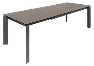 Rozťahovací jedálenský stôl Narissara 180-240 cm antracit