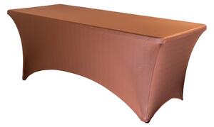TENTino Elastický poťah na skladací stôl 152x76 cm VIAC FARIEB Farba obrusu: ČOKOLÁDOVOHNEDÁ / CHOCOLATE