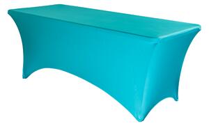 TENTino Elastický poťah na skladací stôl 152x76 cm VIAC FARIEB Farba obrusu: TYRKYSOVÁ / TURQUOISE