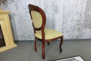 (3632) FILIPPO žltá zámocká stolička - sada 2 kusov