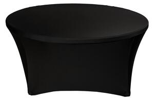 TENTino Elastický obrus na okrúhly stôl 94 cm Barva ubrusu: ČERNÁ / BLACK