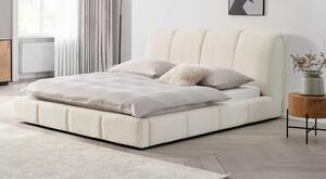 ČALÚNENÁ POSTEĽ, 180/200 cm, biela Livetastic - Online Only spálne, Online Only