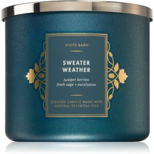 Bath & Body Works Sweater Weather vonná sviečka 411 g