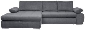 ROHOVÁ SEDAČKA, textil, sivá Carryhome - Sedačky