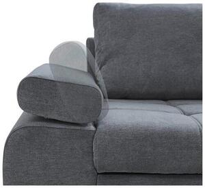 ROHOVÁ SEDAČKA, textil, sivá Carryhome - Sedačky