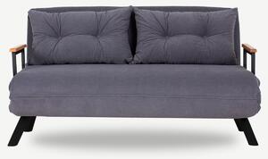 Hanah Home 2-miestna pohovka Sando 133 cm sivá