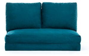 Hanah Home 2-miestna viacúčelová pohovka Taida 120 cm petrolejová