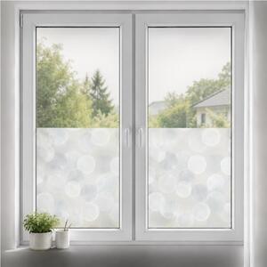 Samolepiace fólie transparentné kolieska, metráž, šírka 45cm, návin 15m, GEKKOFIX 13551, samolepiace tapety