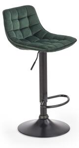 HALMAR Barová stolička Forbia tmavo zelená