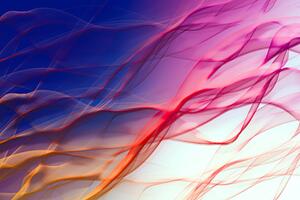 Tapeta abstraktné vlnky plné farieb