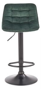 HALMAR Barová stolička Forbia tmavo zelená
