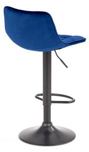 HALMAR Barová stolička Forbia tmavo modrá
