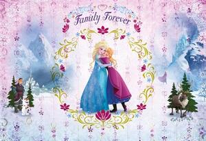 Vliesové fototapety, rozmer 254 cm x 184 cm, Frozen Family Forever, Sunny Decor SD479