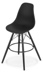 Barová stolička Lamal čierna
