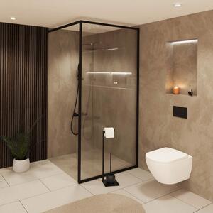 Baltica Design Keg toaletná kefa postavené čierna 5904107906140