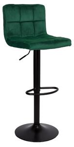 ViaDomo Via Domo - Barová stolička Pero - zelená - 40x107x35 cm