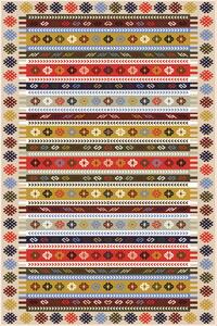 Conceptum Hypnose Koberec Aztec 80x200 cm viacfarebný