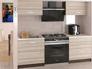 Kuchyňský nábytek Belini 120 cm akácie treviso s pracovní deskou Syntka Výrobce