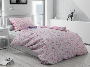 Bavlnené obliečky Batonia ružové