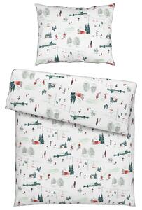 POSTEĽNÁ BIELIZEŇ, flanel, viacfarebná, 140/200 cm Esposa - Obliečky & plachty