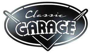 Veselá Stena Drevená nástenná dekorácia Classic garage čierne