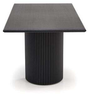 Halmar Rozkladací jedálenský stôl BOLERO 160(250)x90 dub prírodný/čierna