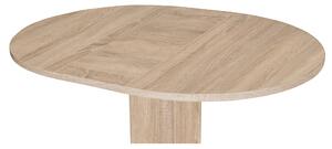 Jedálenský stôl RUND dub sägerau, pr. 120 cm