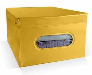 Compactor Úložný box Nordic 50 x 38,5 x 24 cm, žltá