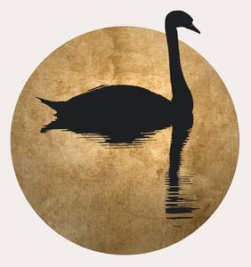 Ilustrácia The Swan, Kubistika, (26.7 x 40 cm)