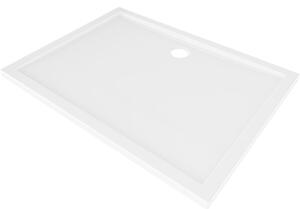 Mexen Flow obdĺžnikový sprchový kút slim 90 x 85 cm, biely lesk - 46R108590