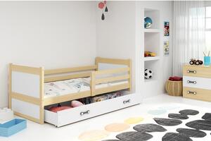 Detská posteľ RICO 190x80 cm Biela Borovica