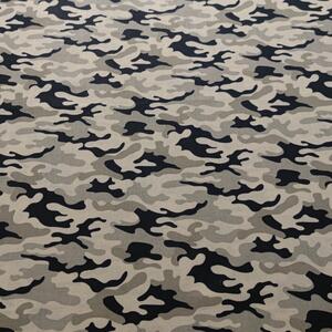 Divazo Bavlnená látka Maskáč/Kamufláž Khaki 160 cm