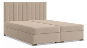 AG Kontinentálna posteľ s úložným priestorom AGEN 140x200 výber z farieb HUGO 1 krémová