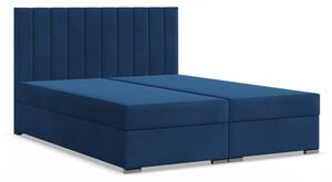 AG Kontinentálna posteľ s úložným priestorom AGEN 140x200 výber z farieb TRINITY 31 modrá