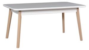 Rozkladací jedálenský stôl OSLO 7 Biela