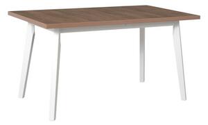 Rozkladací jedálenský stôl OSLO 5 Biela