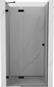 Mexen Lunar sprchové dvere otváracie ľavé 85 cm, transparentné, čierne - 834-085-000-70-00-L