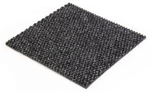 Kobercová polypropylénová vstupná rohož, čierna, 200 cm x bm